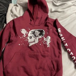 Boys skull hoodie